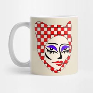 Catgirl is a punk queen Mug